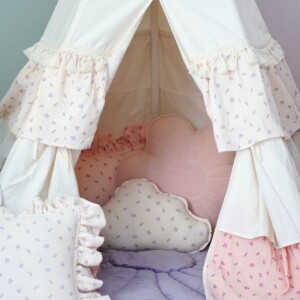 Teepee with flounces - Forget-me-not