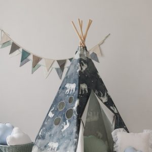 Classic teepee with patterns - Night Sky