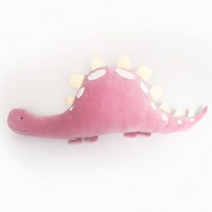 Bed bumper - Dinosaur - Pink