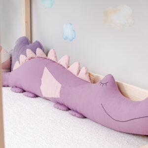 Bed Bumper - Dragonsaurus - Heather