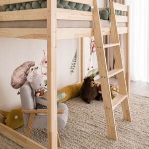 In the photo: Loft bed Sigelo I 160 x 80 cm