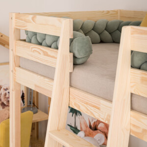 In the photo: Loft bed Sigelo I 160 x 80 cm
