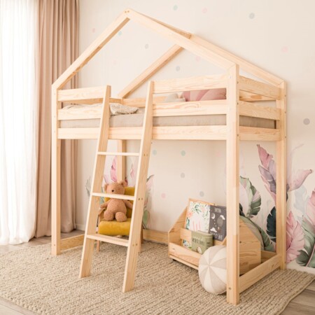 In the photo: Loft bed - Saja I 160 x 80 cm