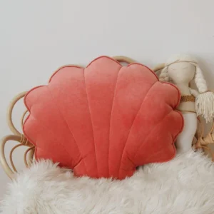 Pillow - Coral - Velveteen