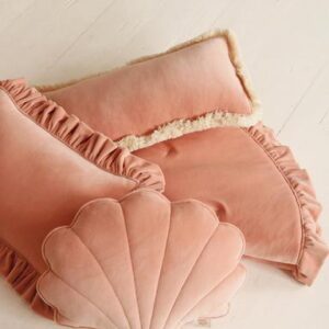 Pillow - Apricot - Soft Velveteen