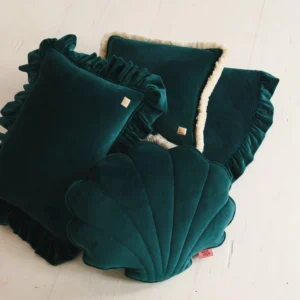 Pillow - Emerald - Soft Velveteen