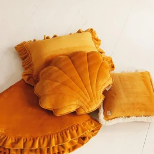 Pillow - Mustard - Soft Velveteen