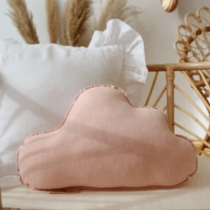 Pillow - light pink - linen