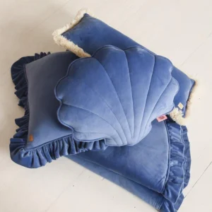 Pillow - Sapphire - Soft Velveteen