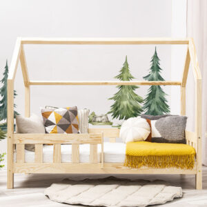 Wall stickers - Hemlocks. Bed shown in this picture is 160x80cm.
