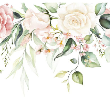 Wall stickers - Aquarell bouquet 2
