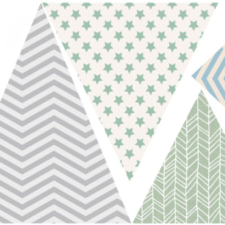 Wall stickers - Patterned mountains