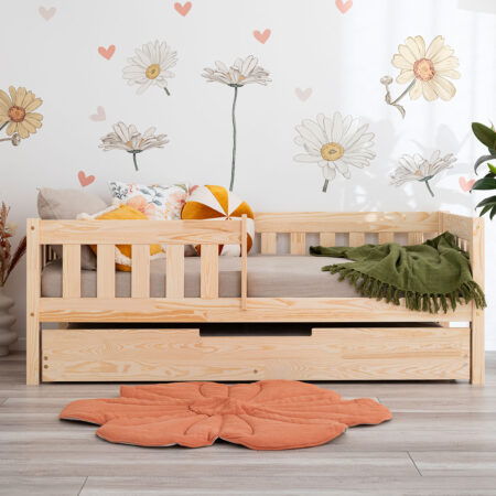 Children's bed with railing - Vedo